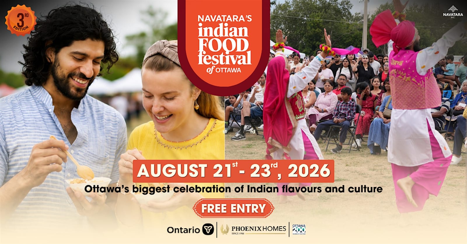 Navatara's Indian Food Festival Ottawa 2026: culture, food, and celebration