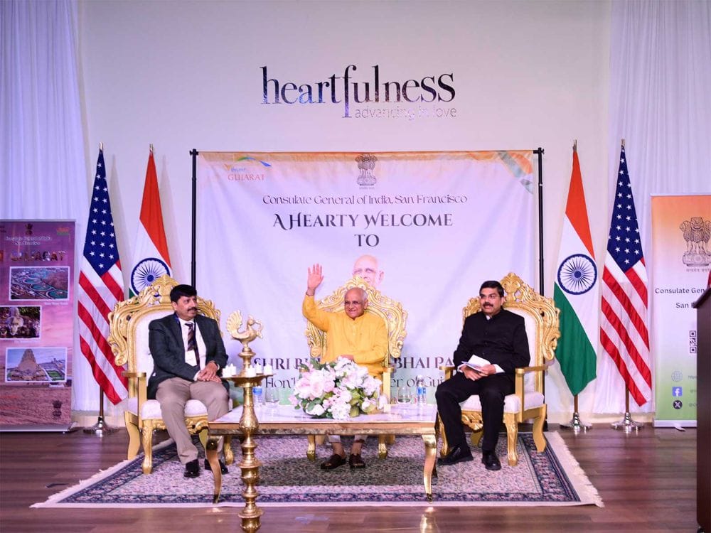 Gujarat CM Bhupendrabhai Patel courts tech investors in San Francisco