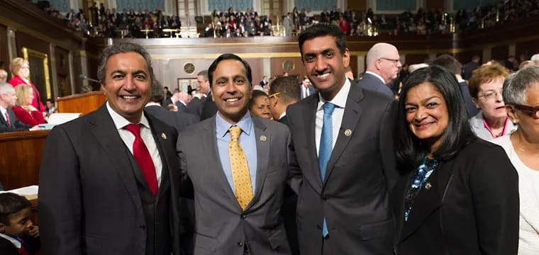 US lawmakers of Indian heritage in politics
