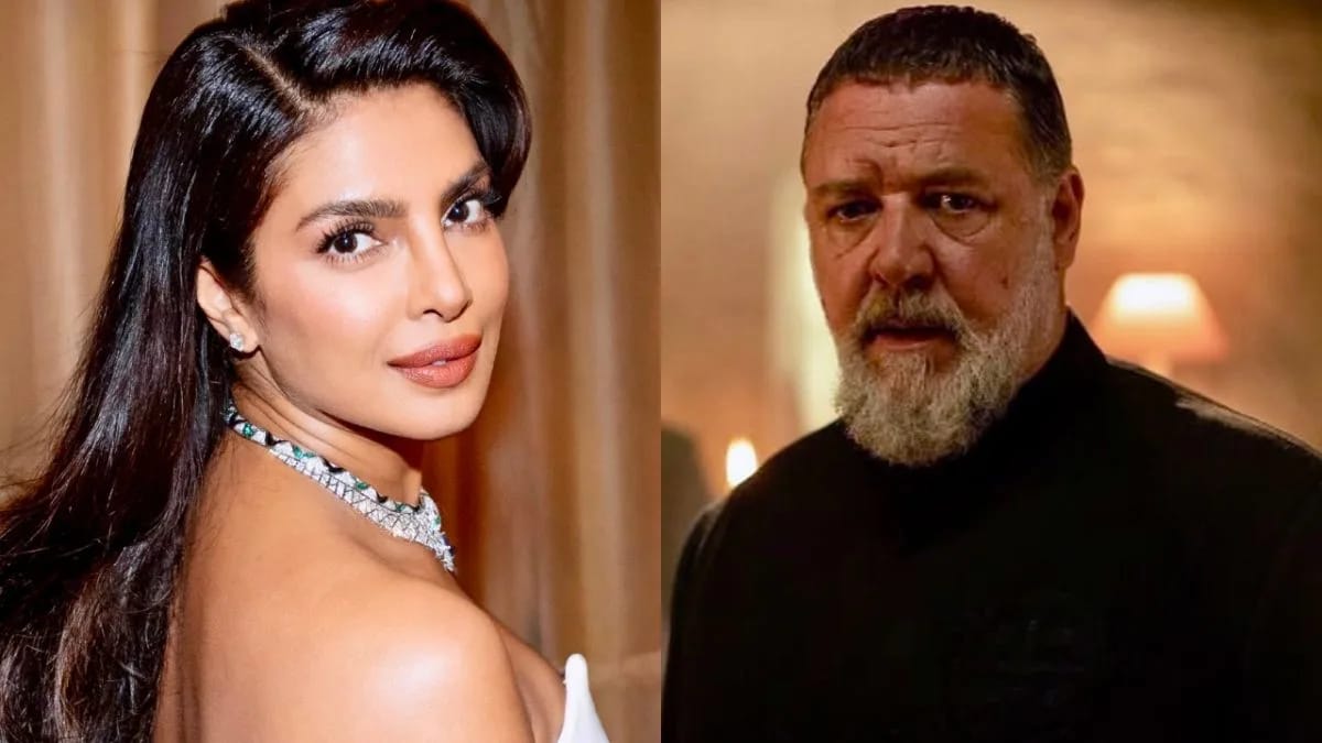 Priyanka Chopra and Russell Crowe in sci-fi thriller Bluefly