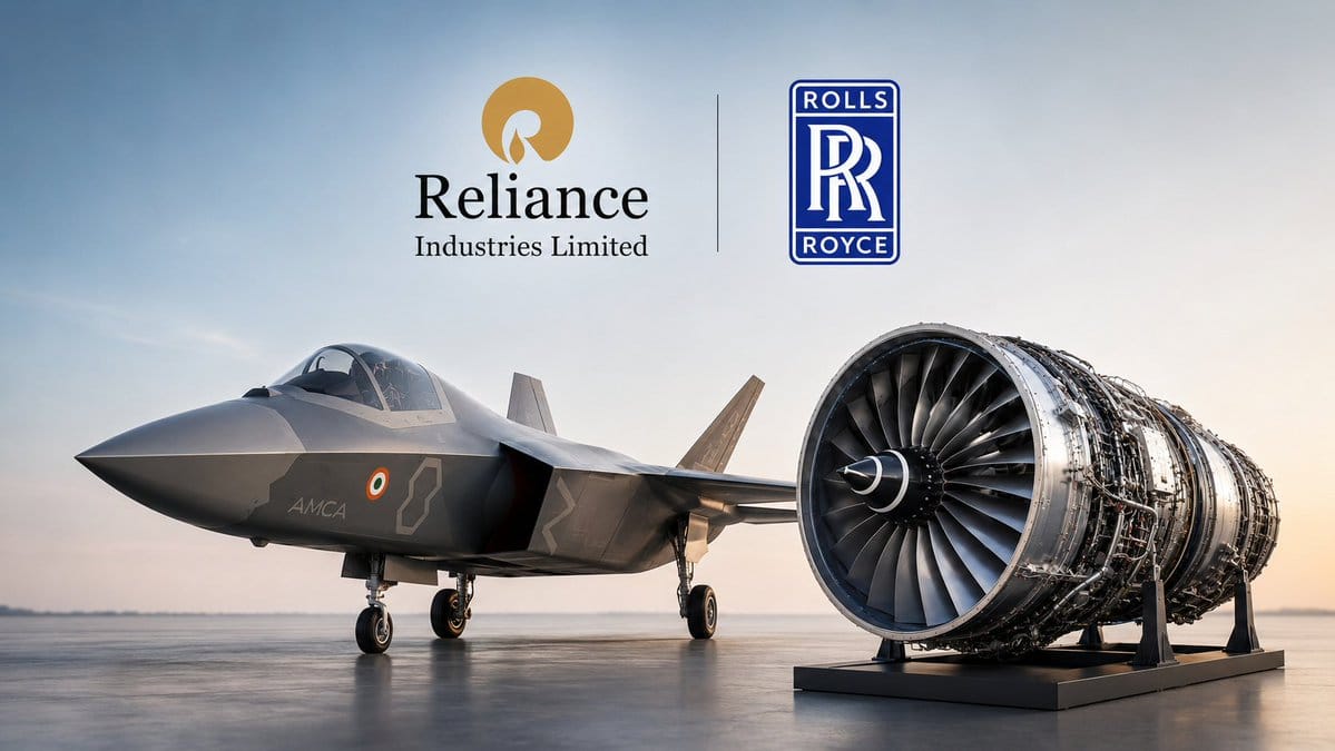 Reliance and Rolls-Royce AMCA fighter jet engine news
