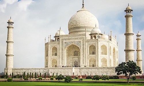 Taj Mahal, India - a monument of culture and history