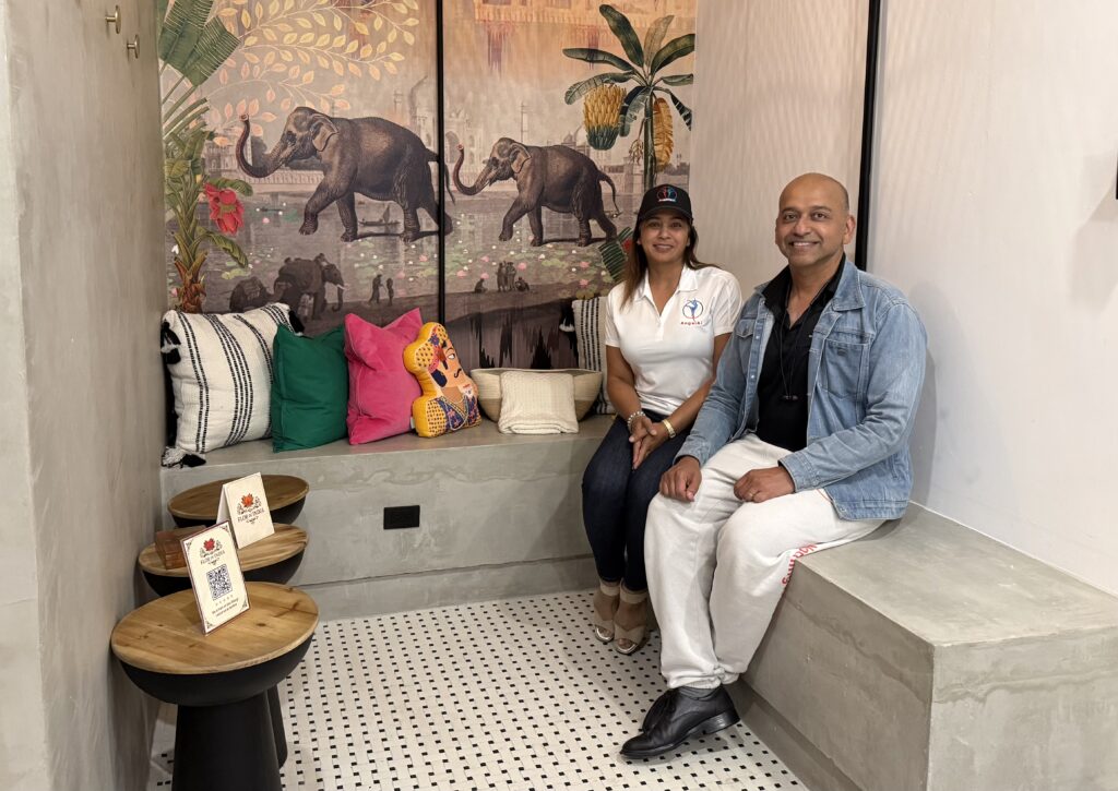 Indian American couple at Flor de India Boutique Hotel, Puerto Rico