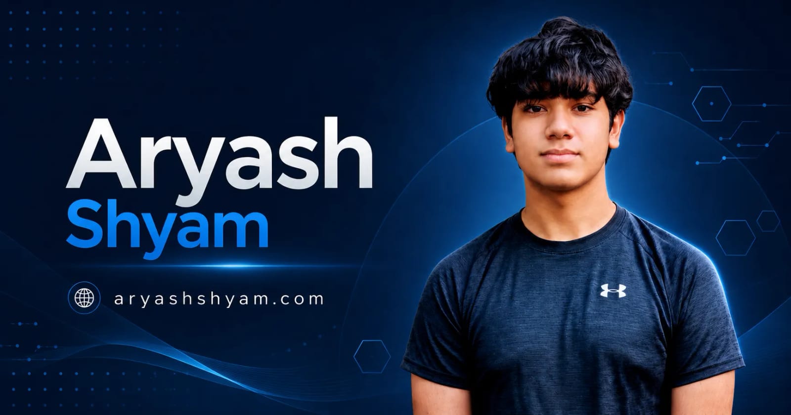 Indian American teen Aryash Shyam, host of WDIY's Teen Scientist.